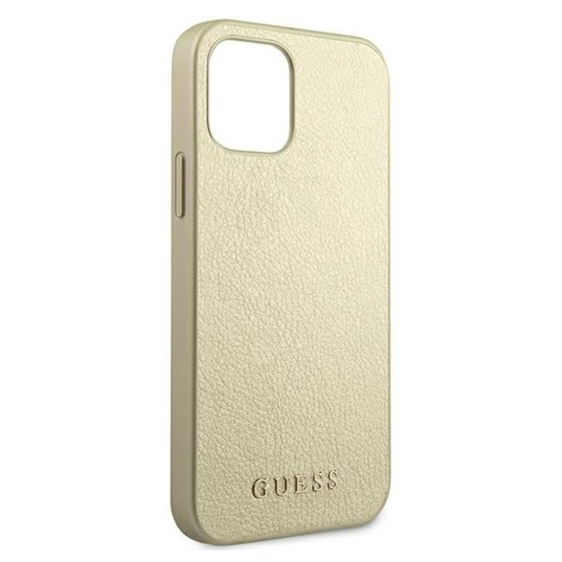 Guess GUHCP12LIGLGO iPhone 12 Pro Max 6.7&quot  gold/gold hardcase Iridescent 17