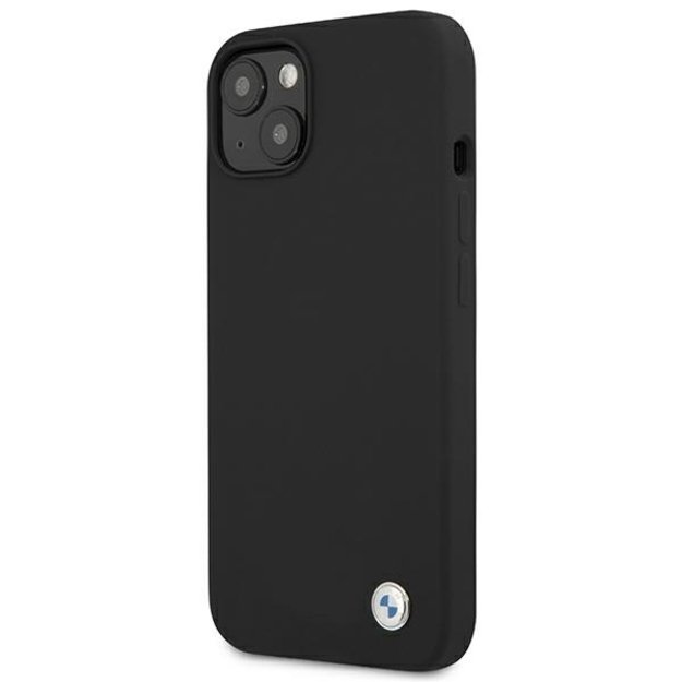 Etui BMW BMHCP13SSILBK iPhone 13 mini 5,4  czarny/black hardcase Silicone Signature 2