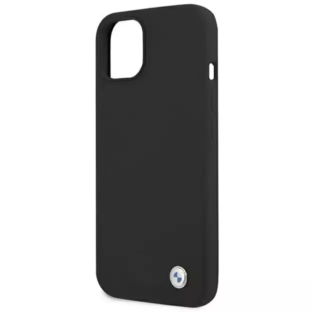 Etui BMW BMHCP13SSILBK iPhone 13 mini 5,4  czarny/black hardcase Silicone Signature 12