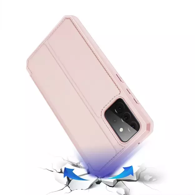 DUX DUCIS Skin X Bookcase type case for Samsung Galaxy A72 4G pink 3