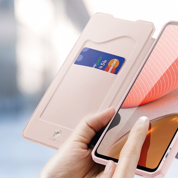 DUX DUCIS Skin X Bookcase type case for Samsung Galaxy A72 4G pink 12