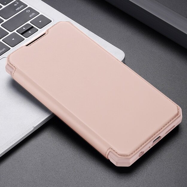DUX DUCIS Skin X Bookcase type case for Samsung Galaxy A72 4G pink 21