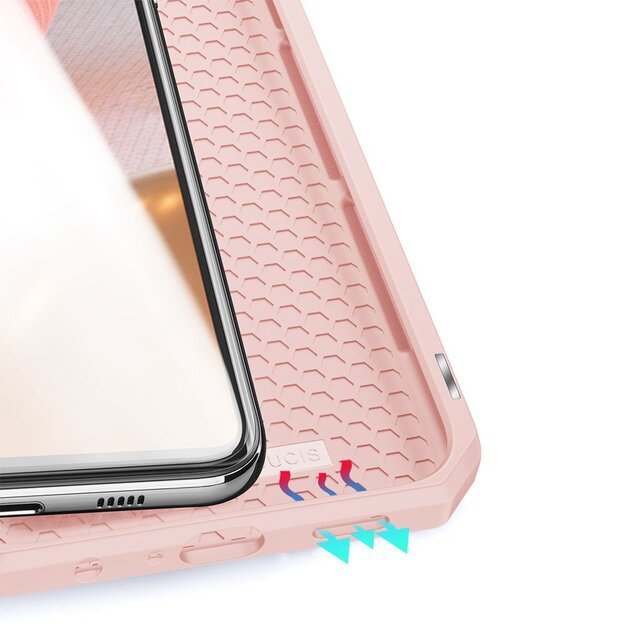 DUX DUCIS Skin X Bookcase type case for Samsung Galaxy A72 4G pink 16