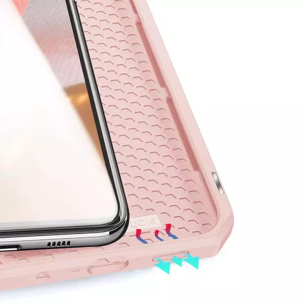 DUX DUCIS Skin X Bookcase type case for Samsung Galaxy A72 4G pink 6