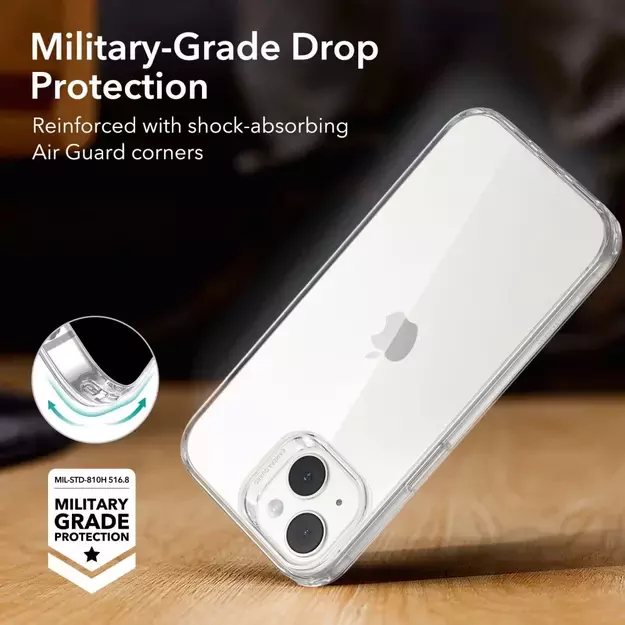 ESR Project Zero iPhone 15 Case - Clear 5