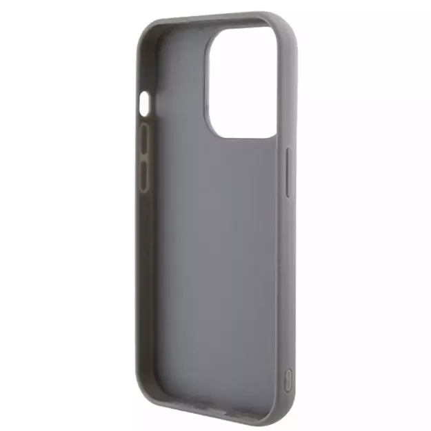 Guess Sequin Script Metal case for iPhone 15 Pro - silver 6