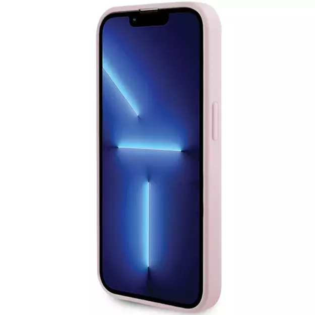 Guess GUHMP13XPSAHMCP case for iPhone 13 Pro Max - pink Saffiano MagSafe 4
