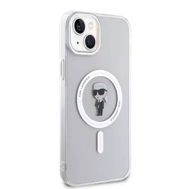 Karl Lagerfeld IML Ikonik MagSafe case for iPhone 15 Plus - transparent 3