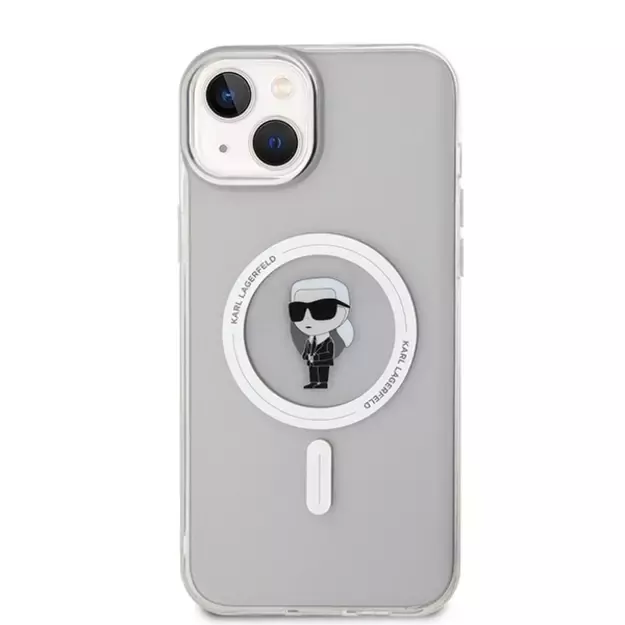 Karl Lagerfeld IML Ikonik MagSafe case for iPhone 15 Plus - transparent 2