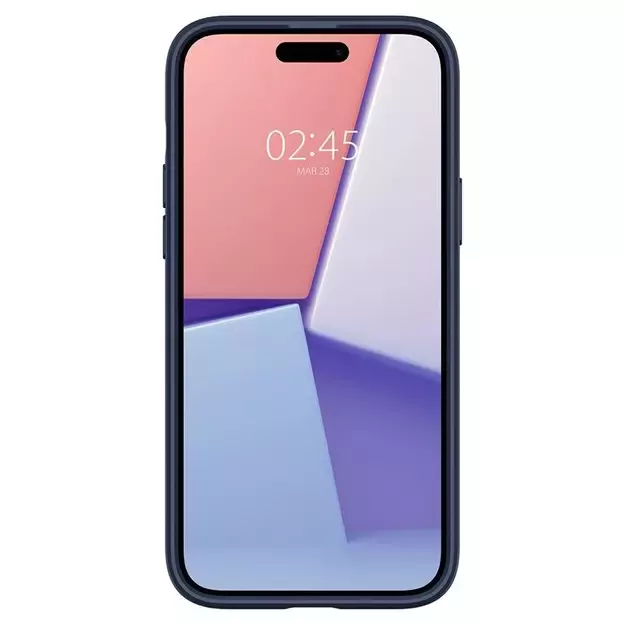 Spigen Crystal Hybrid iPhone 15 Plus Case - Clear Blue 10