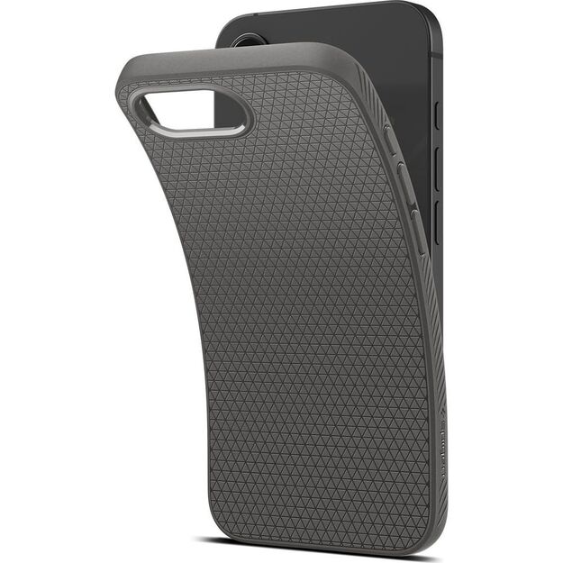 Spigen Liquid Air Case for iPhone 16e - Gray 1
