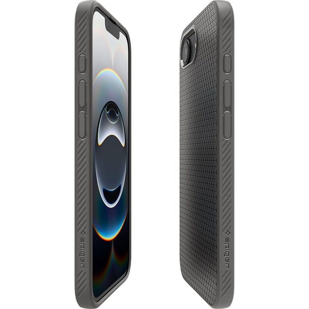 Spigen Liquid Air Case for iPhone 16e - Gray 5