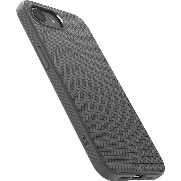 Spigen Liquid Air Case for iPhone 16e - Gray 4