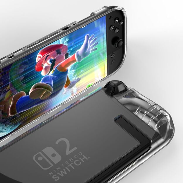 Tech-Protect FlexAir Case for Nintendo Switch 2 - Transparent 3