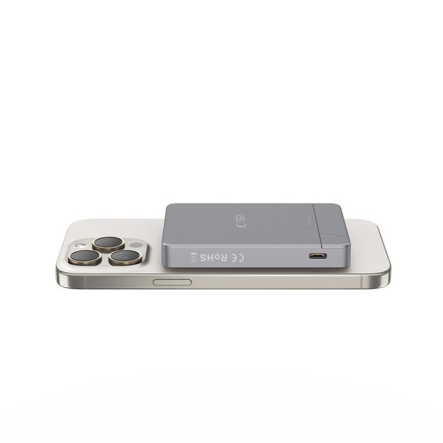 Powerbank Tech-Protect PB14 LifeMag MagSafe 5000 mAh - gray 4