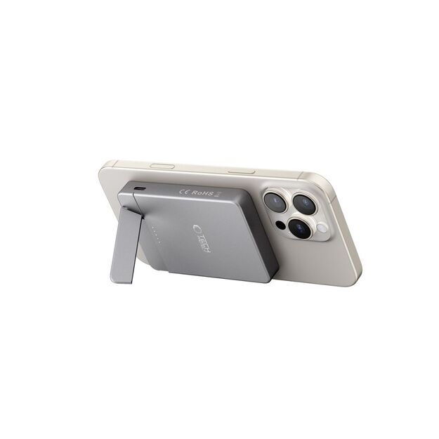 Powerbank Tech-Protect PB14 LifeMag MagSafe 5000 mAh - gray 2