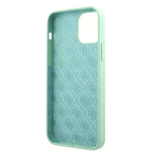Guess Metal Logo Script Case for iPhone 12 Pro Max 6.7&quot  - Green 13