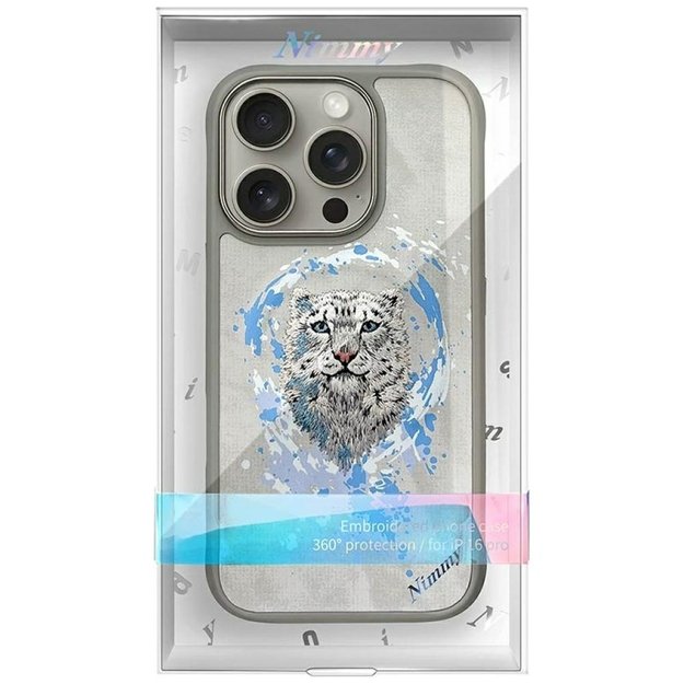 Nimmy Pantera MagSafe Case for iPhone 16 Pro - Gray 10
