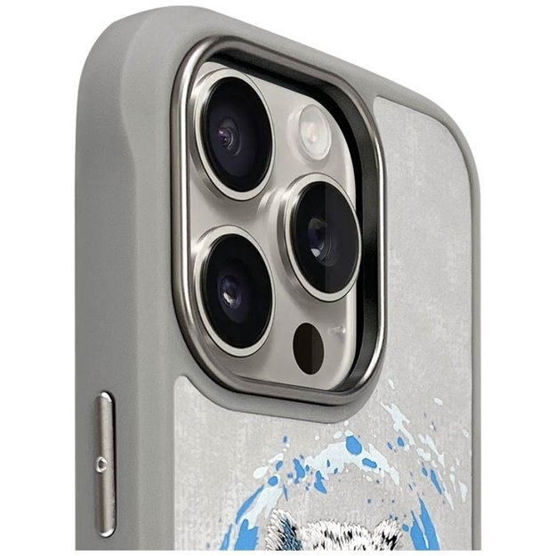 Nimmy Pantera MagSafe Case for iPhone 16 Pro - Gray 2