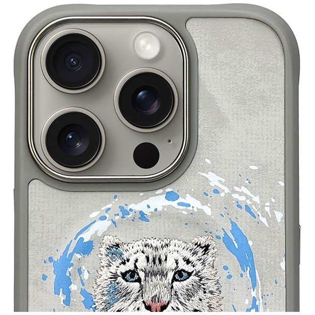 Nimmy Pantera MagSafe Case for iPhone 16 Pro - Gray 1