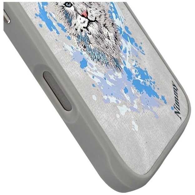 Nimmy Pantera MagSafe Case for iPhone 16 Pro - Gray 7