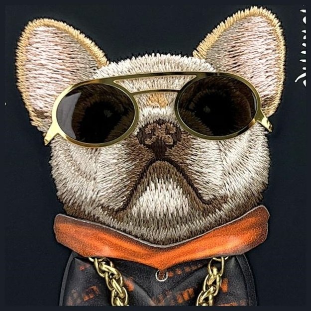 Nimmy Glasses Cool Dog iPhone 15 Case - Black 10