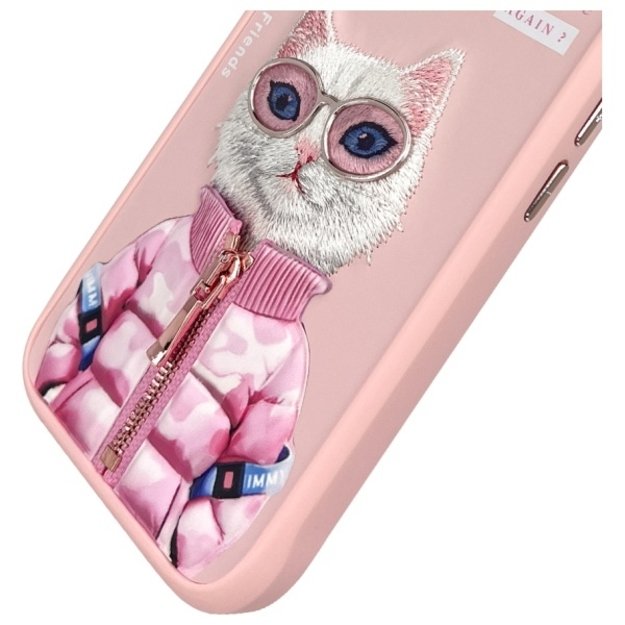 Nimmy Cool&amp Cute 2.0 Cat Case for iPhone 16 - Pink 6