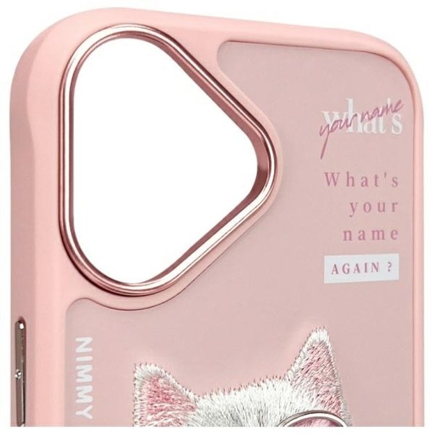 Nimmy Cool&amp Cute 2.0 Cat Case for iPhone 16 - Pink 4