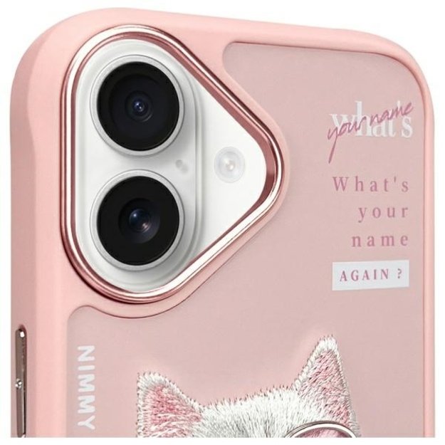 Nimmy Cool&amp Cute 2.0 Cat Case for iPhone 16 - Pink 2