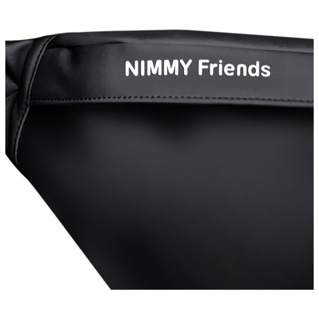 Nimmy Crossbody Glasses Cool Dog Shoulder Bag - Black 2
