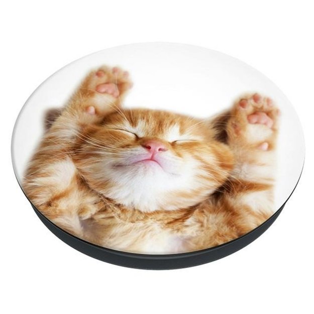 Popsockets 2 Snoozy Cat Holder and Phone Stand 2
