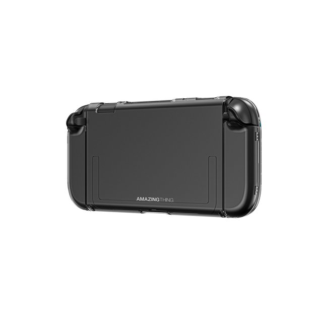 AmazingThing PlayShield Bare Case for Nintendo Switch 2 - Clear/Black 3