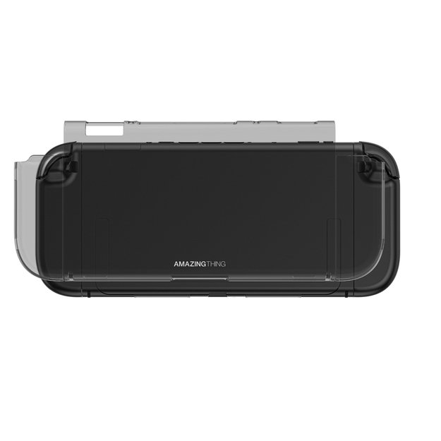 AmazingThing PlayShield Bare Case for Nintendo Switch 2 - Clear/Black 2