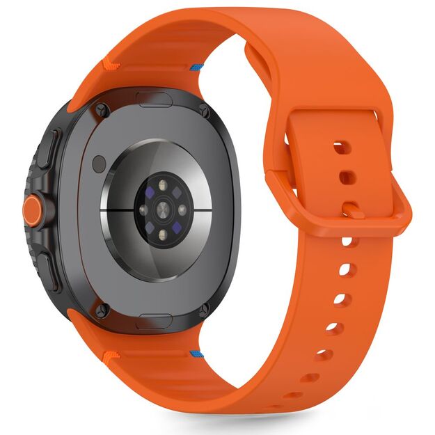 Tech-Protect Silicone Strap for Samsung Galaxy Watch 40/44/46 mm - Orange 1