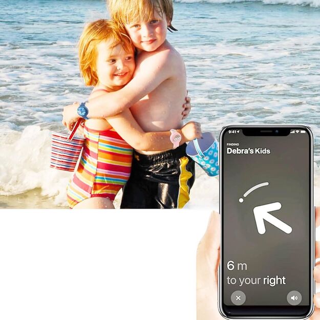 Tech-Protect Smooth 2-pack Case for Apple AirTag 1/2 for Kids - Multicolor 1