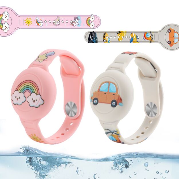 Tech-Protect Smooth 2-pack Case for Apple AirTag 1/2 for Kids - Multicolor 3