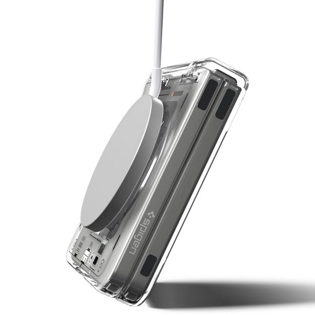 Spigen Ultra Hybrid Pro MagSafe Case for Samsung Galaxy Z Flip 7 Zero One - Transparent 18