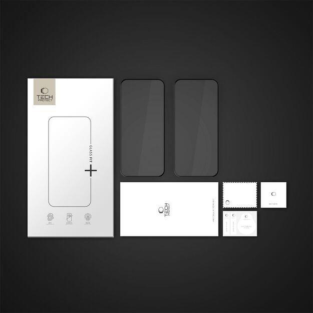 Tech-Protect Glass Fit+ 2-pack tempered glass for OnePlus Nord 5 - black 5