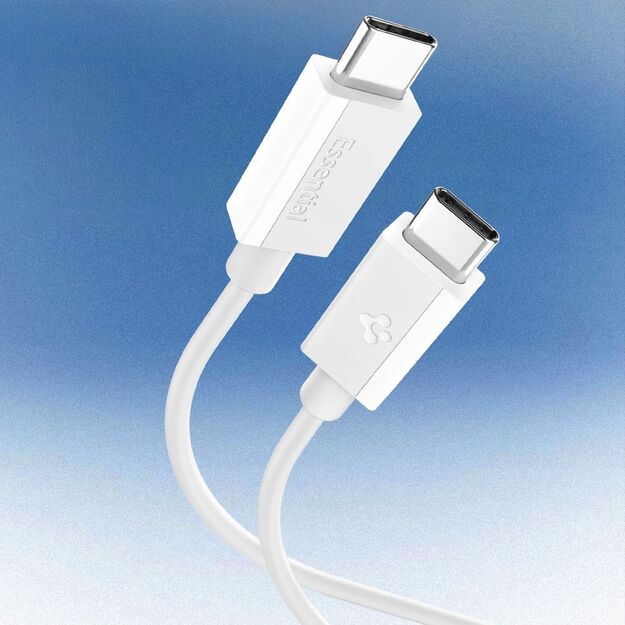 Spigen EB6010CC USB-C Cable 60W 100 cm - White 2