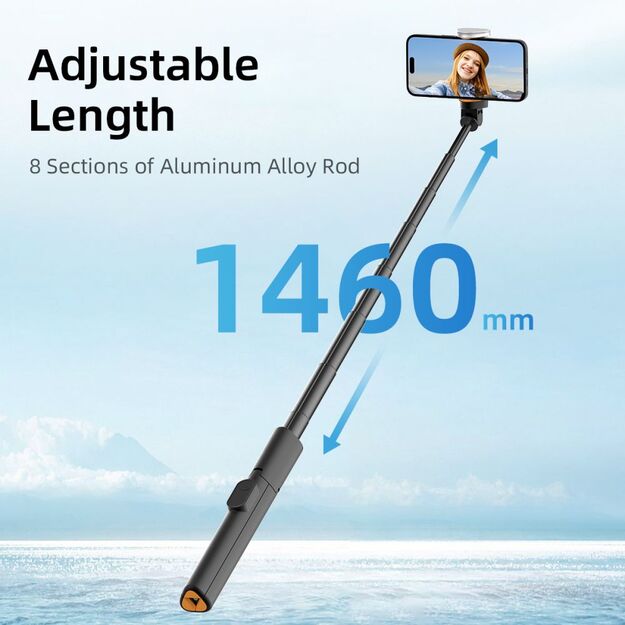 Selfie Stick Tech-Protect L09S with Tripod - Black 5