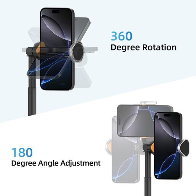 Selfie Stick Tech-Protect L09S with Tripod - Black 4