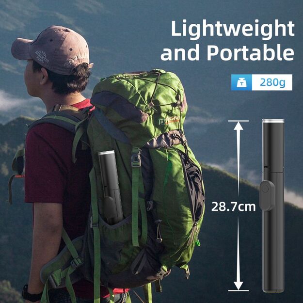 Selfie Stick Tech-Protect L09S with Tripod - Black 7