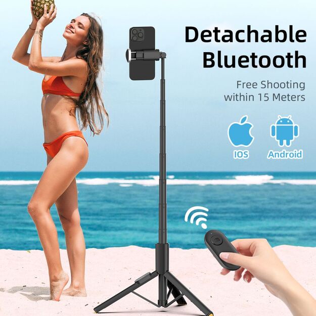 Selfie Stick Tech-Protect L09S with Tripod - Black 8