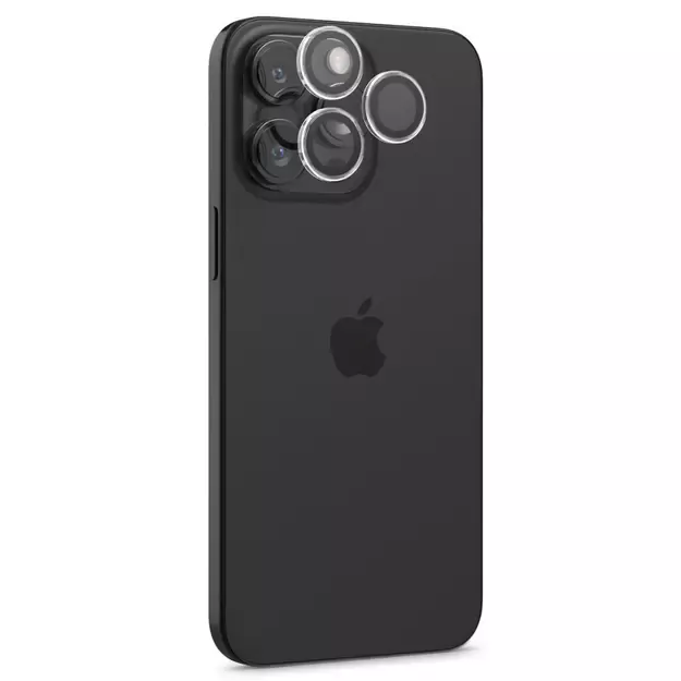 Spigen Glas.tR EZ Fit Optik Pro Camera Cover for iPhone 15 Pro / 15 Pro Max / 16 Pro / 16 Pro Max - 2 pcs. 1