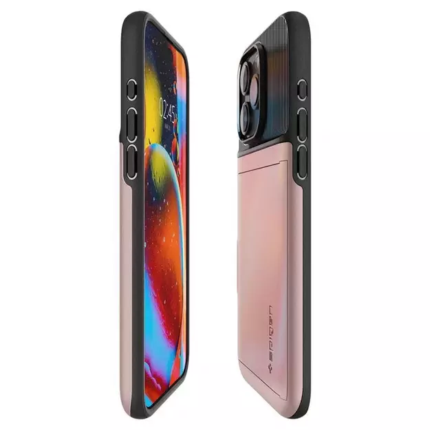 Spigen Slim Armor CS iPhone 15 Pro Case - Pink 15