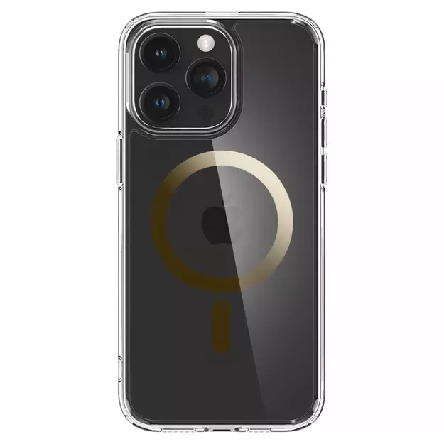 Spigen Ultra Hybrid Mag Case with MagSafe for iPhone 15 Pro Max - Gold 16