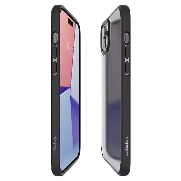 Spigen Ultra Hybrid iPhone 15 Plus Case - Black 24