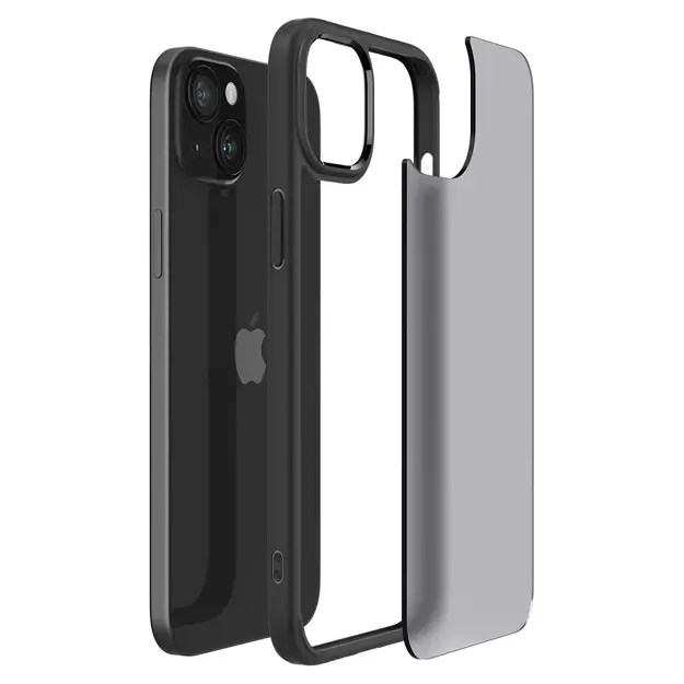 Spigen Ultra Hybrid iPhone 15 Plus Case - Black 25