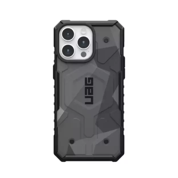 UAG Pathfinder MagSafe case for iPhone 15 Pro Max - camo gray