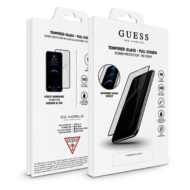 Guess Tempered Glass GUSPP12LSLTR iPhone 12 Pro Max 6.7&quot  Vintage Magic Logo 8